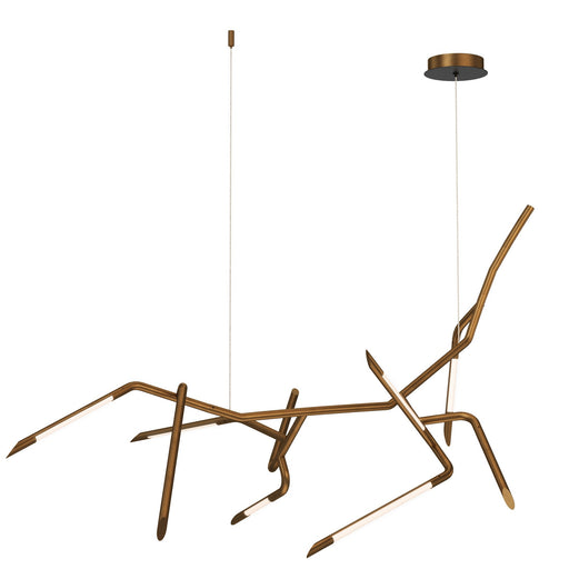 Myhouse Lighting ET2 - E25414-WBR - LED Pendant - Scion - Weathered Brass