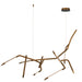 Myhouse Lighting ET2 - E25414-WBR - LED Pendant - Scion - Weathered Brass