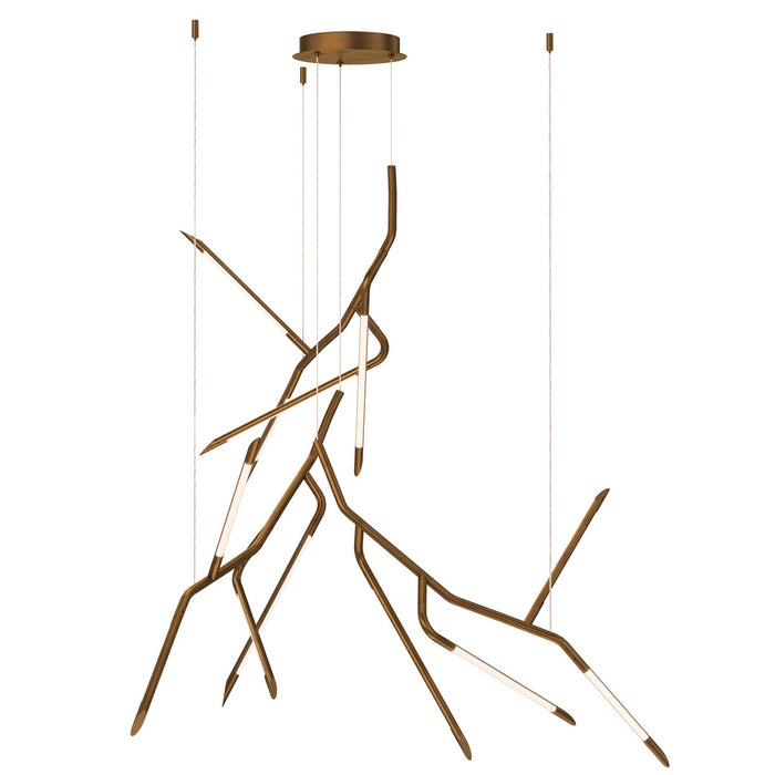 Myhouse Lighting ET2 - E25415-WBR - LED Pendant - Scion - Weathered Brass