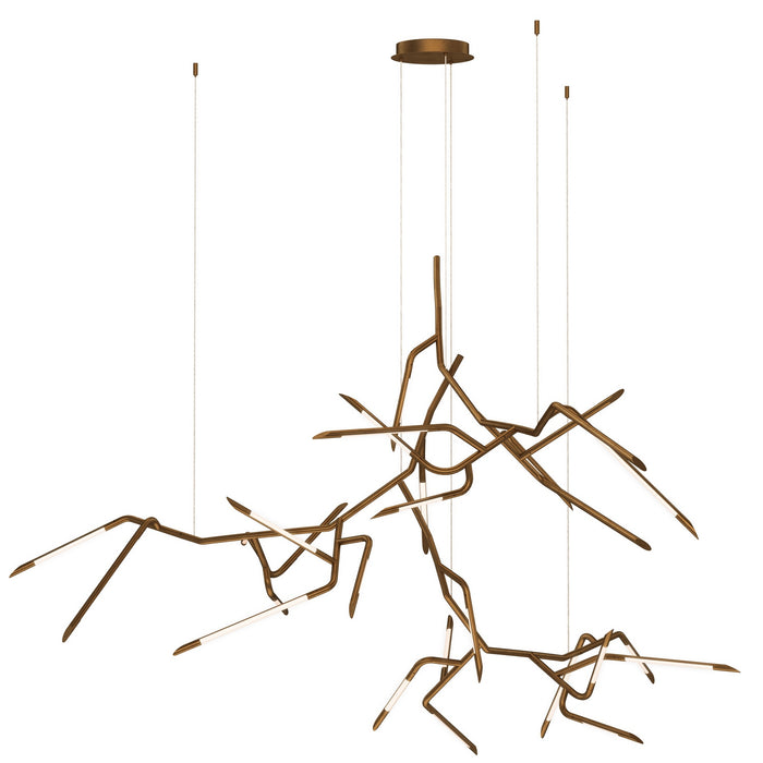Myhouse Lighting ET2 - E25418-WBR - LED Pendant - Scion - Weathered Brass