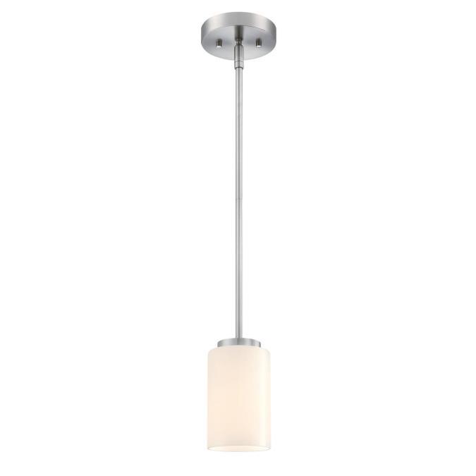 Myhouse Lighting Westinghouse Lighting - 63187LE - One Light Mini Pendant - Shamus - Brushed Nickel