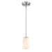 Myhouse Lighting Westinghouse Lighting - 63187LE - One Light Mini Pendant - Shamus - Brushed Nickel