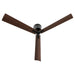 Myhouse Lighting Quorum - 138563-59 - 56" Patio Fan - Osprey - Matte Black