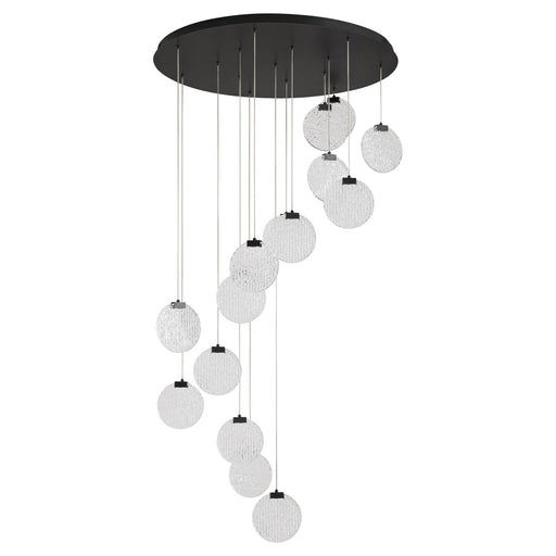 Myhouse Lighting Quorum - 3-6052-15 - LED Pendant - Axiom - Black