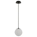 Myhouse Lighting Quorum - 3-6710-15 - LED Pendant - Luna - Black