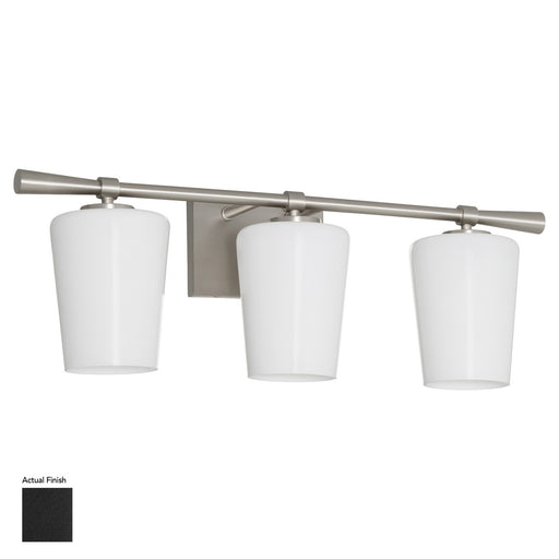 Myhouse Lighting Quorum - 5204-3-259 - Three Light Vanity - Goodwin - Matte Black