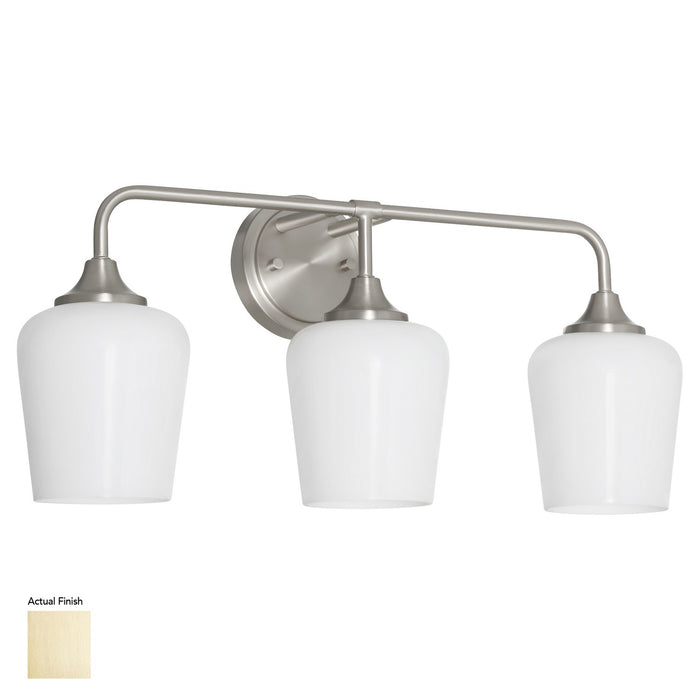 Myhouse Lighting Quorum - 5313-3-280 - Three Light Wall Mount - Raymond - Aged Brass