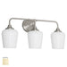 Myhouse Lighting Quorum - 5313-3-280 - Three Light Wall Mount - Raymond - Aged Brass
