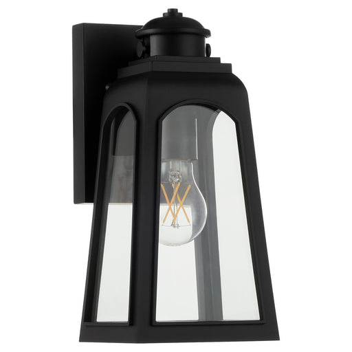 Myhouse Lighting Quorum - 7421-12-59 - One Light Outdoor Wall Mount - Francis - Matte Black