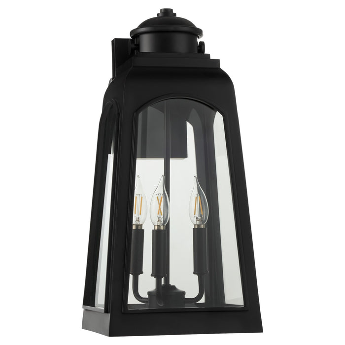 Myhouse Lighting Quorum - 7421-20-59 - Three Light Outdoor Wall Mount - Francis - Matte Black