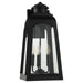 Myhouse Lighting Quorum - 7421-20-59 - Three Light Outdoor Wall Mount - Francis - Matte Black