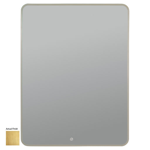 Myhouse Lighting Quorum - 92-3040-47 - LED Mirror - Aero - Brushed Brass