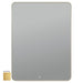 Myhouse Lighting Quorum - 92-3040-47 - LED Mirror - Aero - Brushed Brass