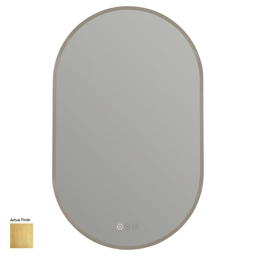 Myhouse Lighting Quorum - 95-2032-47 - LED Mirror - Pildora - Brushed Brass