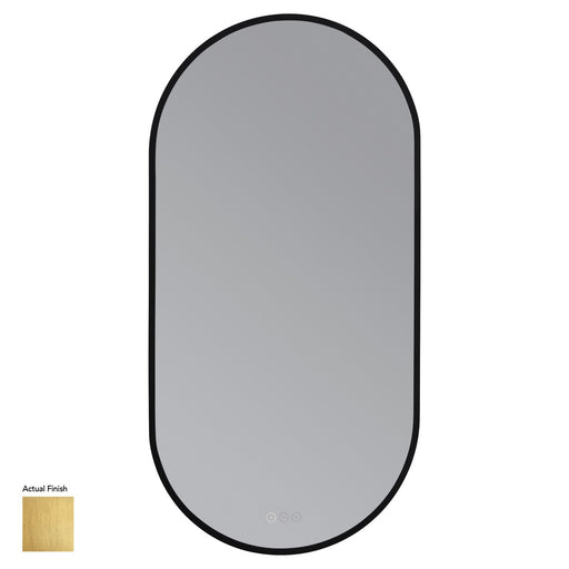 Myhouse Lighting Quorum - 95-2142-47 - LED Mirror - Pildora - Brushed Brass