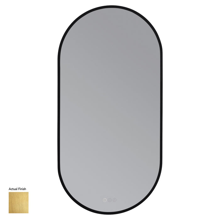 Myhouse Lighting Quorum - 95-2142-47 - LED Mirror - Pildora - Brushed Brass