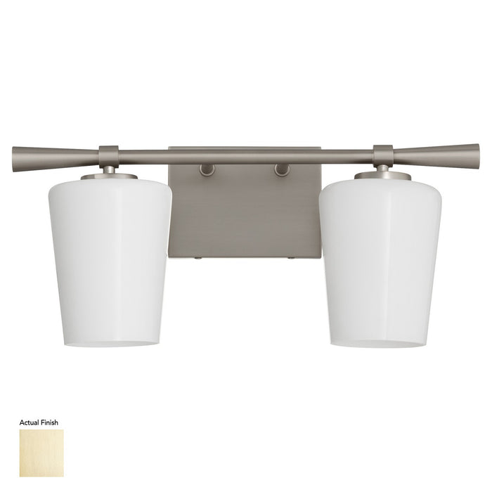 Myhouse Lighting Quorum - 5204-2-280 - Two Light Vanity - Goodwin - Aged Brass