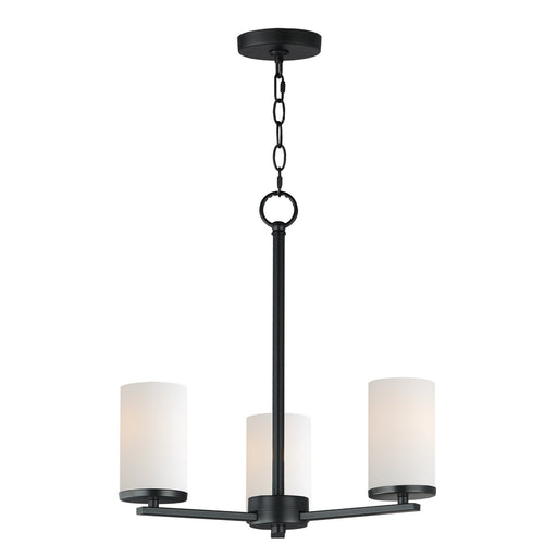 Myhouse Lighting Maxim - 10287SWBK - Three Light Chandelier - Lateral - Black
