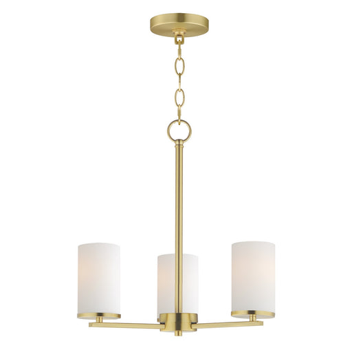 Myhouse Lighting Maxim - 10287SWSBR - Three Light Chandelier - Lateral - Satin Brass