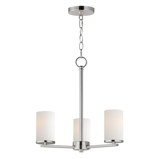 Myhouse Lighting Maxim - 10287SWSN - Three Light Chandelier - Lateral - Satin Nickel