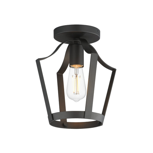 Myhouse Lighting Maxim - 10421BK - One Light Pendant / Semi-Flush - Arden - Black
