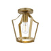 Myhouse Lighting Maxim - 10421NAB - One Light Pendant / Semi-Flush - Arden - Natural Aged Brass