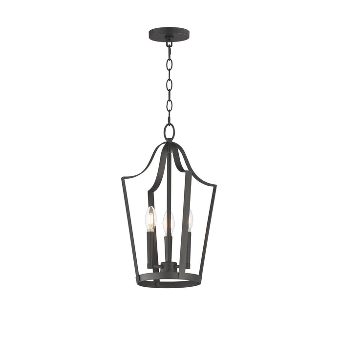 Myhouse Lighting Maxim - 10423BK - Three Light Pendant - Arden - Black