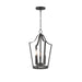 Myhouse Lighting Maxim - 10423BK - Three Light Pendant - Arden - Black