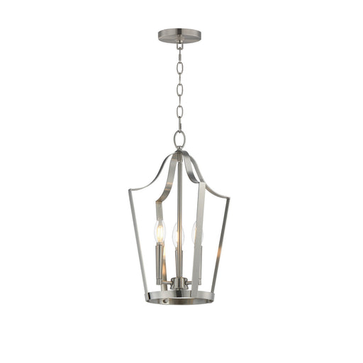 Myhouse Lighting Maxim - 10423SN - Three Light Pendant - Arden - Satin Nickel