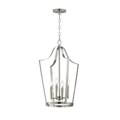 Myhouse Lighting Maxim - 10424SN - Four Light Pendant - Arden - Satin Nickel