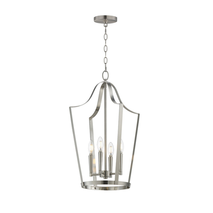 Myhouse Lighting Maxim - 10424SN - Four Light Pendant - Arden - Satin Nickel