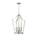 Myhouse Lighting Maxim - 10424SN - Four Light Pendant - Arden - Satin Nickel