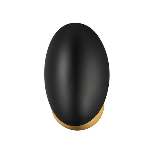 Myhouse Lighting Maxim - 10821BKNAB - One Light Wall Sconce - Maris - Black / Natural Aged Brass