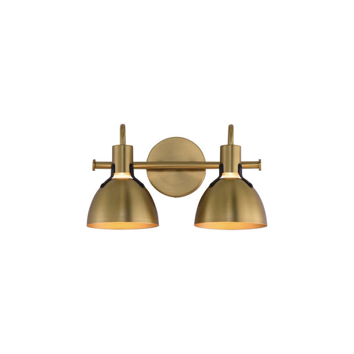 Myhouse Lighting Maxim - 12342SBR - Two Light Wall Sconce - Dusk - Satin Brass