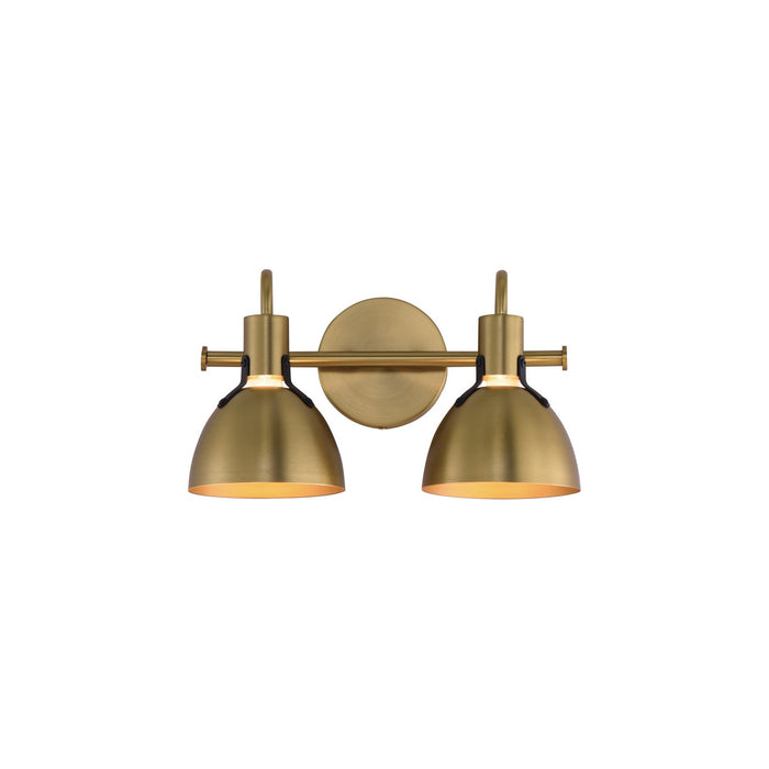 Myhouse Lighting Maxim - 12342SBR - Two Light Wall Sconce - Dusk - Satin Brass