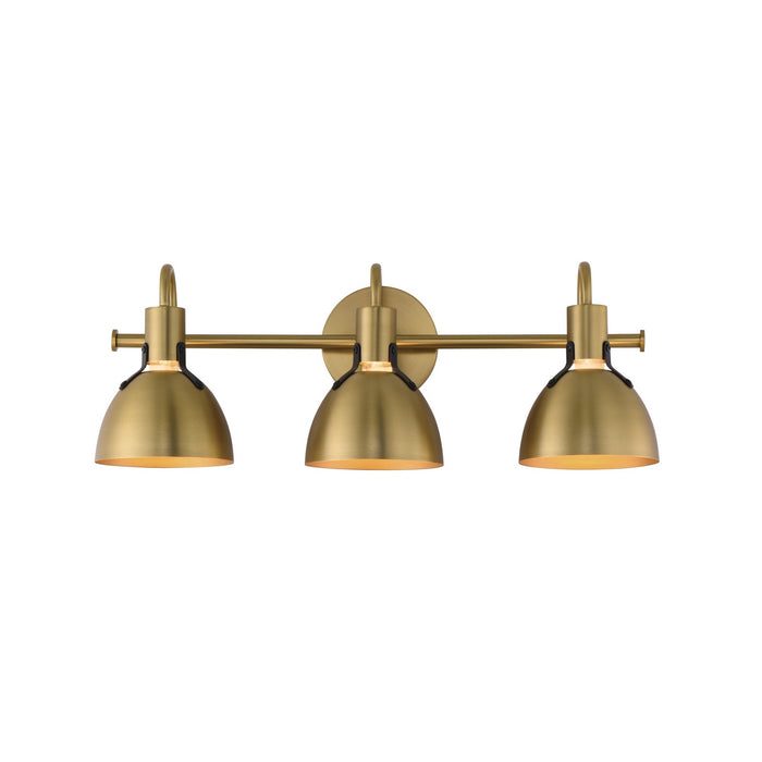 Myhouse Lighting Maxim - 12343SBR - Three Light Wall Sconce - Dusk - Satin Brass