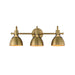 Myhouse Lighting Maxim - 12343SBR - Three Light Wall Sconce - Dusk - Satin Brass