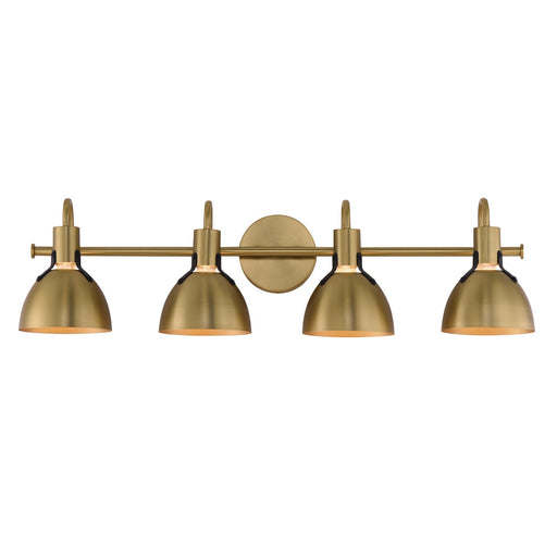 Myhouse Lighting Maxim - 12344SBR - Four Light Wall Sconce - Dusk - Satin Brass