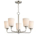 Myhouse Lighting Maxim - 12875SWSN - Five Light Chandelier - Hudson - Satin Nickel