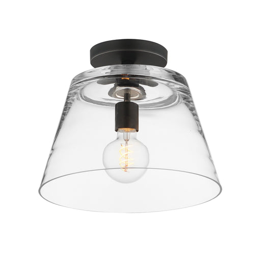 Myhouse Lighting Maxim - 12880CLBK - One Light Pendant - Hudson - Black