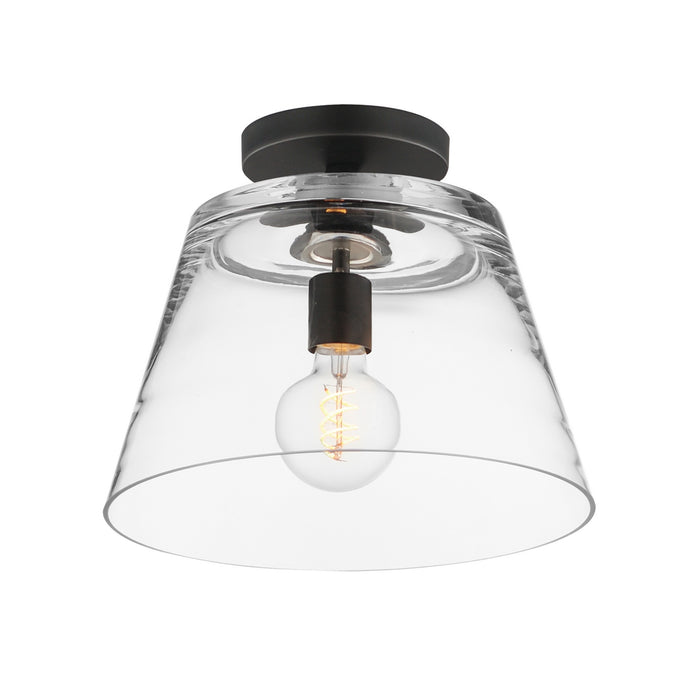 Myhouse Lighting Maxim - 12880CLBK - One Light Pendant - Hudson - Black