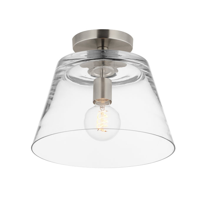 Myhouse Lighting Maxim - 12880CLSN - One Light Pendant - Hudson - Satin Nickel