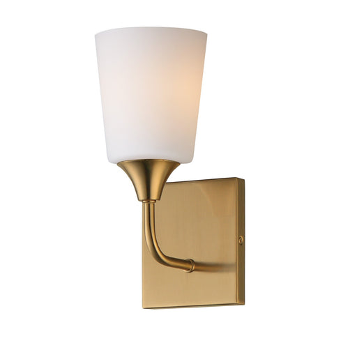 Myhouse Lighting Maxim - 12881SWSN - One Light Wall Sconce - Hudson - Satin Nickel