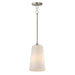 Myhouse Lighting Maxim - 12886SWSN - One Light Pendant - Hudson - Satin Nickel