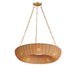 Myhouse Lighting Maxim - 14313NANAB - Five Light Pendant - Bower - Natural Aged Brass
