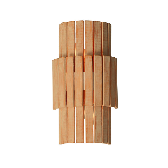 Myhouse Lighting Maxim - 14450NANAB - Two Light Wall Sconce - Satori - Natural Aged Brass