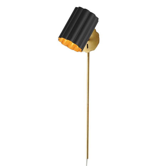 Myhouse Lighting Maxim - 18050BKGL - One Light Wall Sconce - Primrose - Gold Leaf