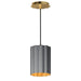Myhouse Lighting Maxim - 18054DGGL - One Light Pendant - Primrose - Gold Leaf