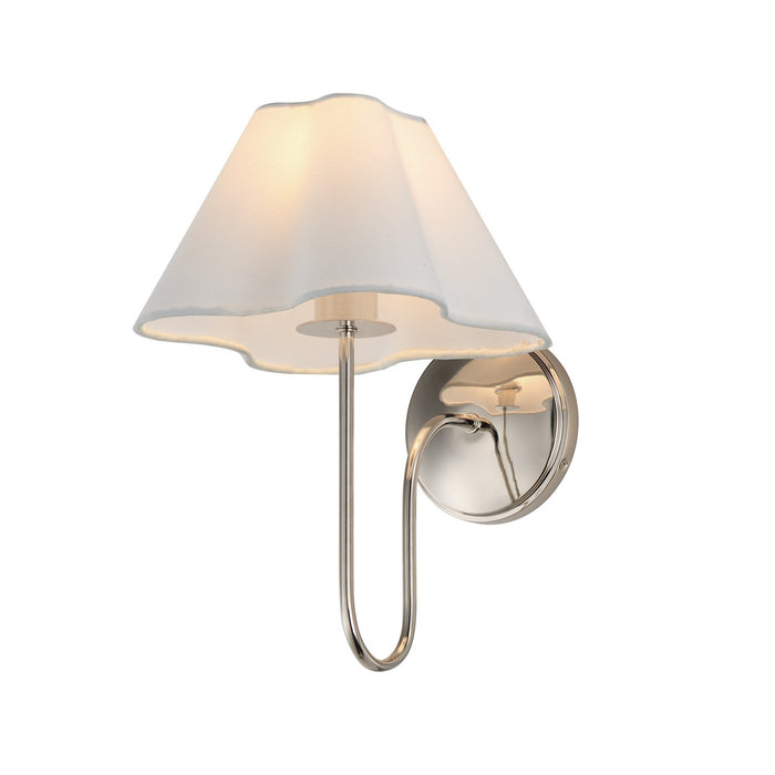 Myhouse Lighting Maxim - 18100WTPN - One Light Wall Sconce - Saxon - Polished Nickel