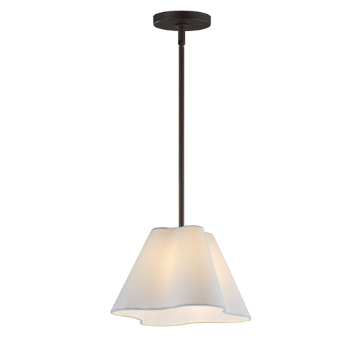 Myhouse Lighting Maxim - 18101WTOI - One Light Pendant - Saxon - Oil Rubbed Bronze